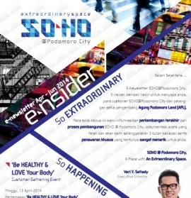 e-Newsletter SoHo Podomoro City 2ND Edition_001