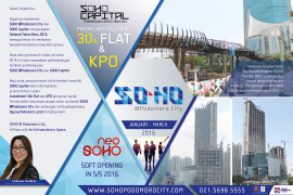 SOHO e-newsletter Podomoro City (JAN-MAR)